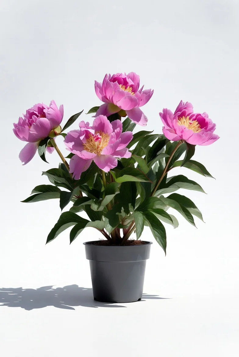 Peony flowering perennial Edmonton garden